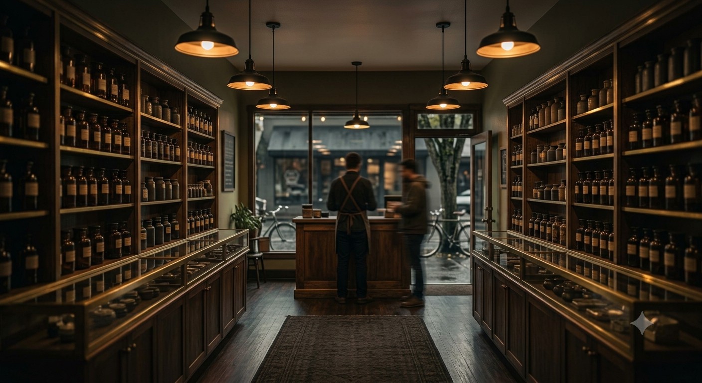 Inside The Head Stash showroom